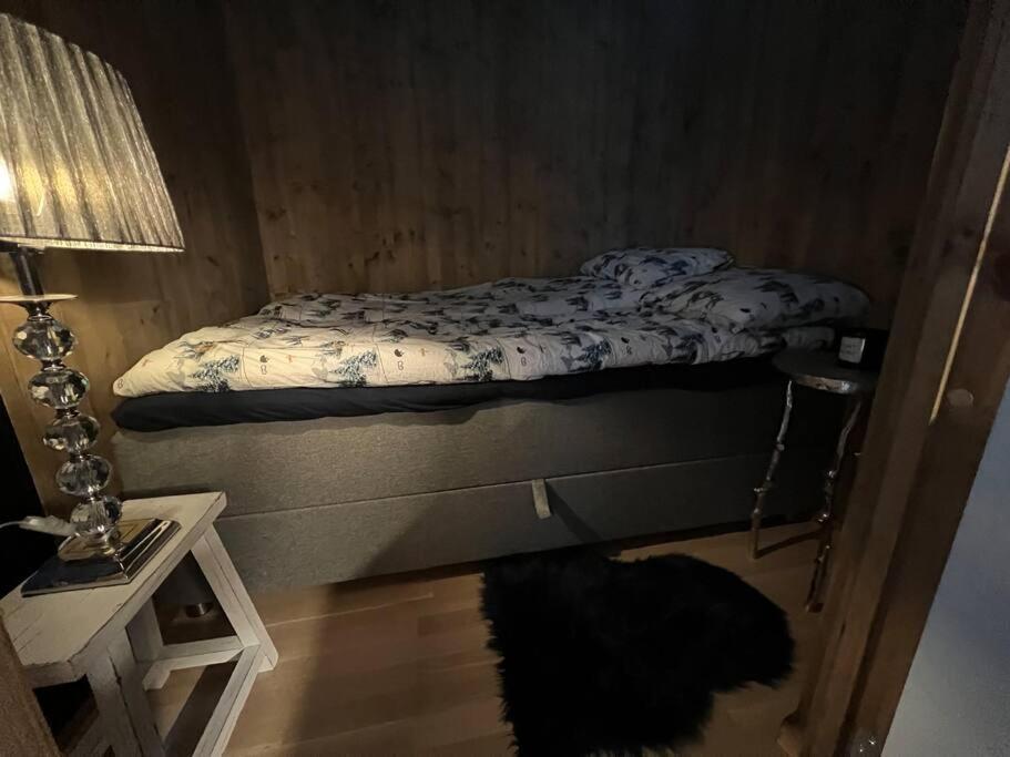 Attraktiv & Smart Funkishytte Pa Nes Strandhager. Årnes 外观 照片